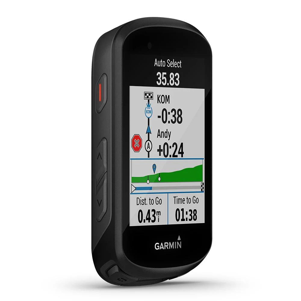Bike Computer Bundle with White Silicone Case & HD Tempered Glass Screen Protectors (x2) B790