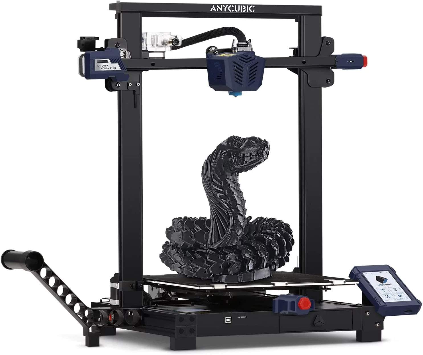 3D Printer with Auto Leveling, Large Build Volume 13.8x11.8x11.8inch Q42759