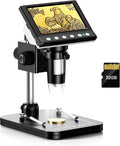 4.3'' IPS 1000X Magnification Digital Microscope with 8 Adjustable LEDs L11161