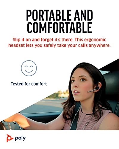 Wireless Headset Single-Ear Bluetooth with Noise-Canceling Mic Z163447