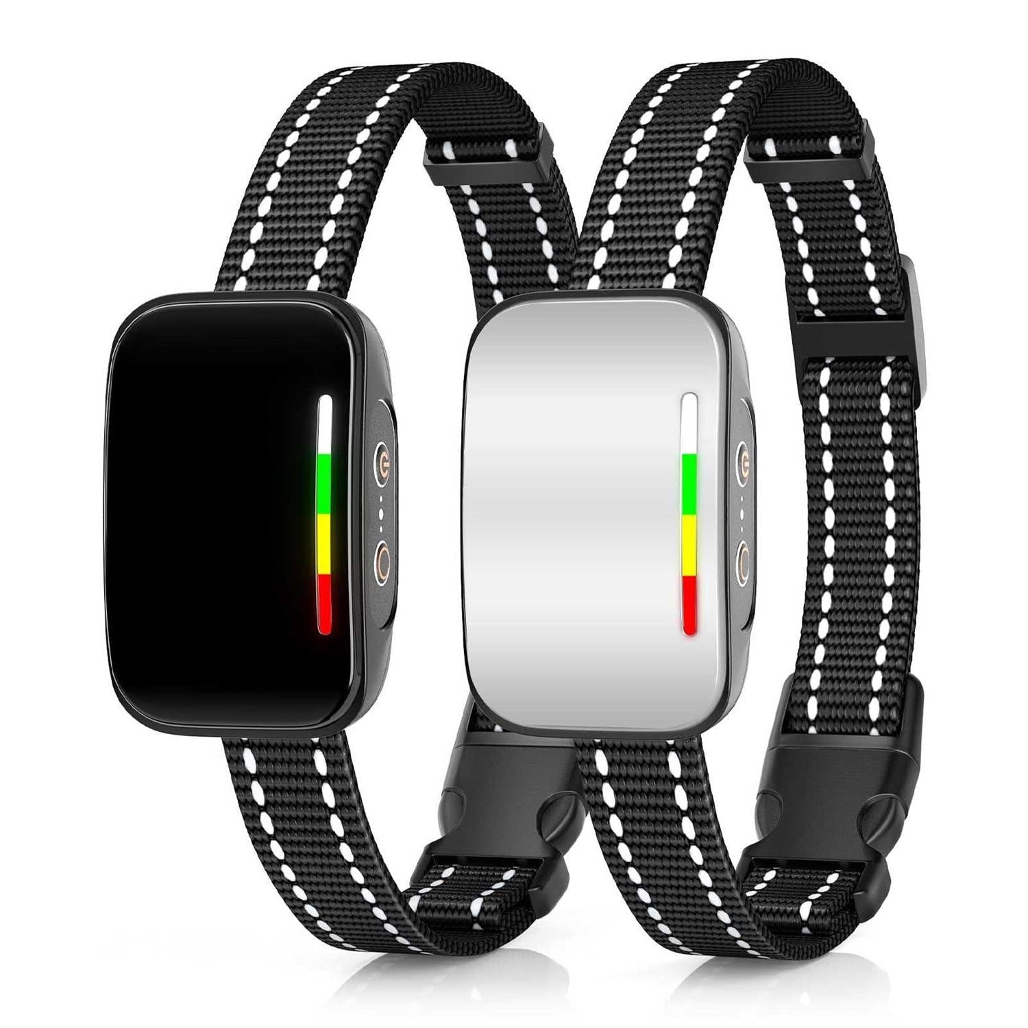Rechargeable Dog Bark Collar 2 Pack with 4 Adjustable Sensitivity K6279