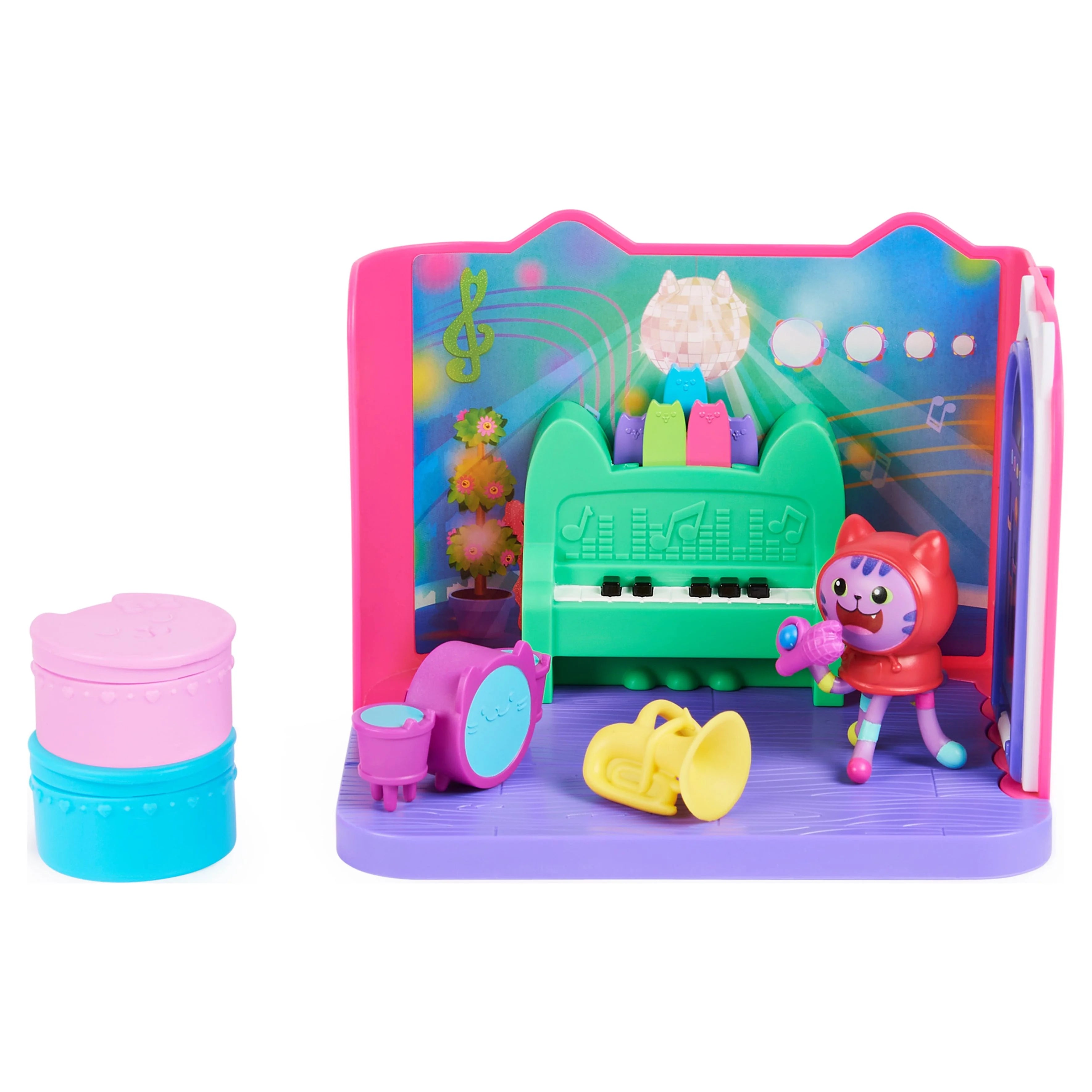 Groovy Music Room Playset with Catnip Figure X9090