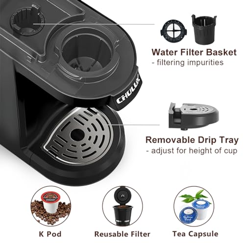 Red Single Serve Coffee Maker D460831