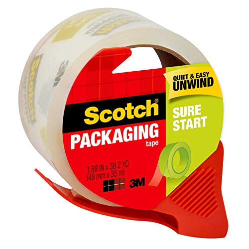 1.88"x 38.2 yd Clear Shipping Packaging Tape U638205