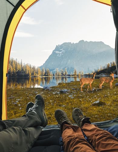 Green Waterproof Double Layer Pickup Truck Tent for 2 Person R105