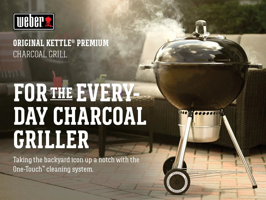 22" Black Charcoal Grill P37054