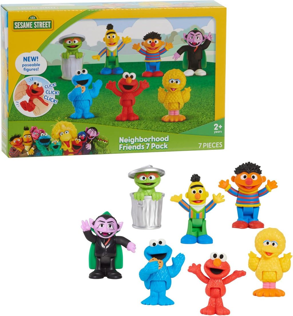 7-piece Poseable Figurines S5598