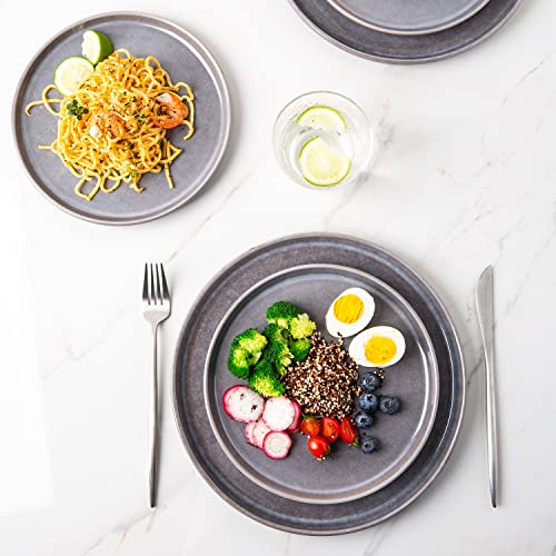 12pc Stoneware Dinnerware Set, Service for 4 Z443100