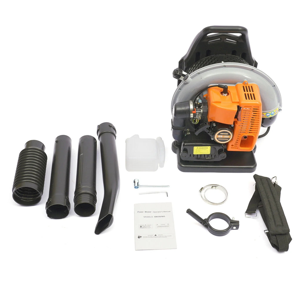 65CC 3.6HP 2-Cycle Gas Powered Backpack Leaf Blower I157