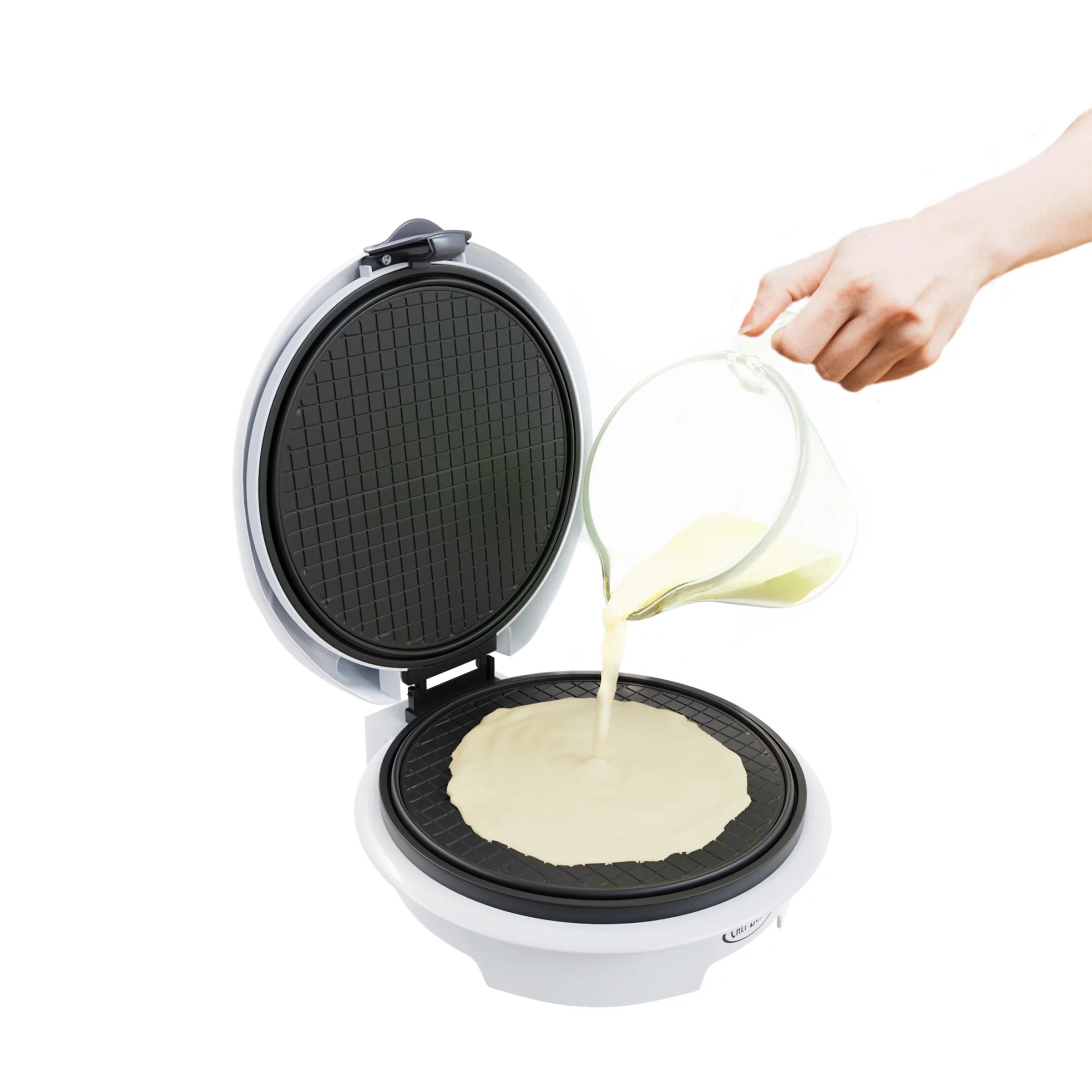 White Electric Nonstick Waffle Cone Maker M449