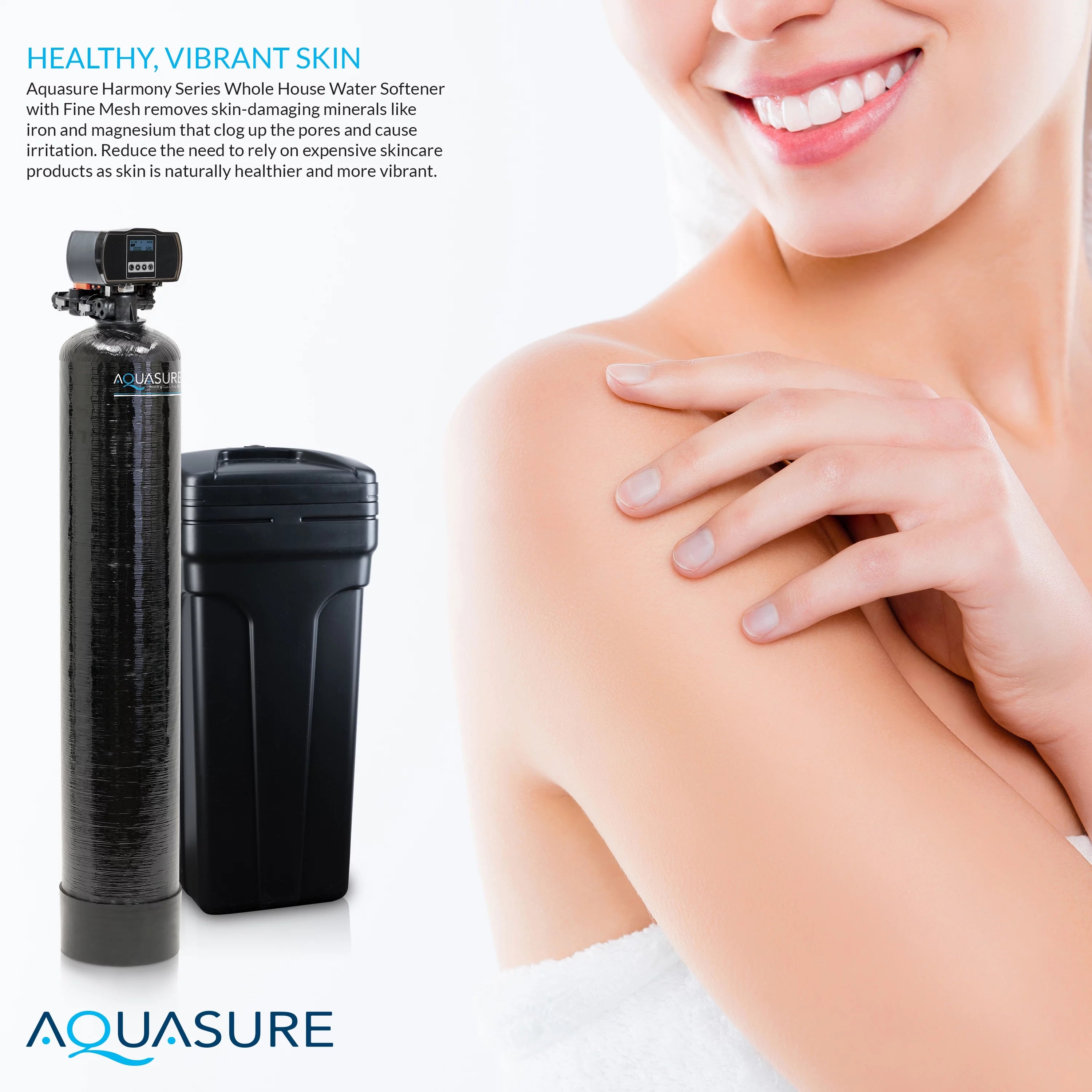 64,000 Grain Water Softener with Fine Mesh Resin O6038