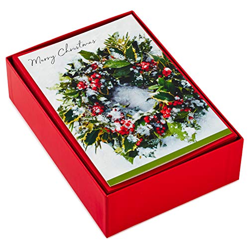 40 Cards and Envelopes Boxed Christmas Cards P217018