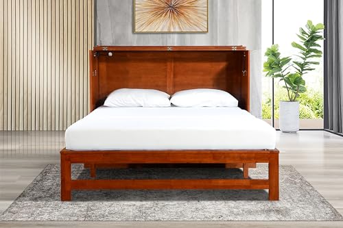 Queen Size Murphy Cabinet Chest Desk Bed with Drawers G625
