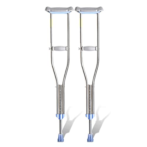 Adjustable Height Stainless Steel Crutches Q780
