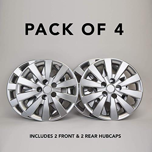 16-Inch Matte Black Wheel Covers (Set of 4) I955