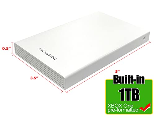 1TB USB 3.0 Portable External Hard Drive Q9362