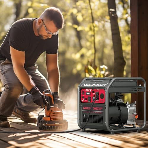 4400-Watt Portable Generator with Inverter Technology, Gas Powered O86081