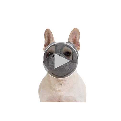 Adjustable Breathable Mesh Dog Muzzle Z49451