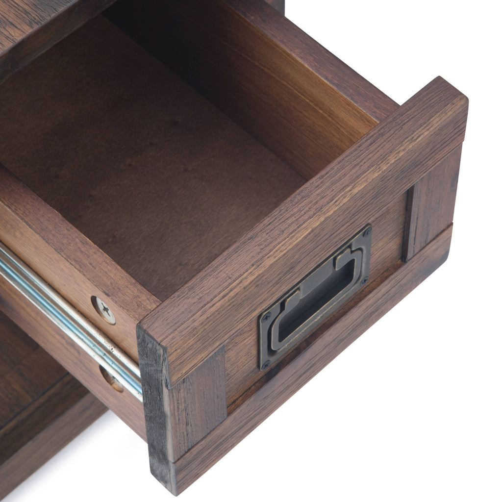 Solid Acacia Wood Narrow Side Table S1820