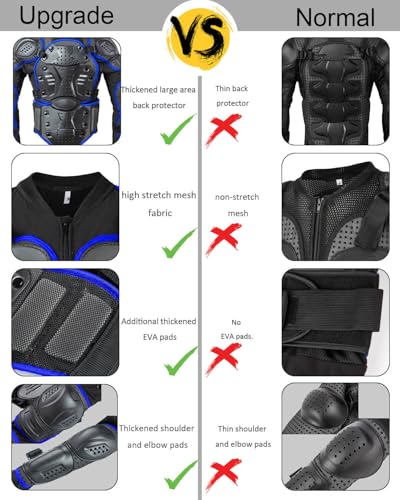 Kids Motorcycle Jacket Armor Suit K607