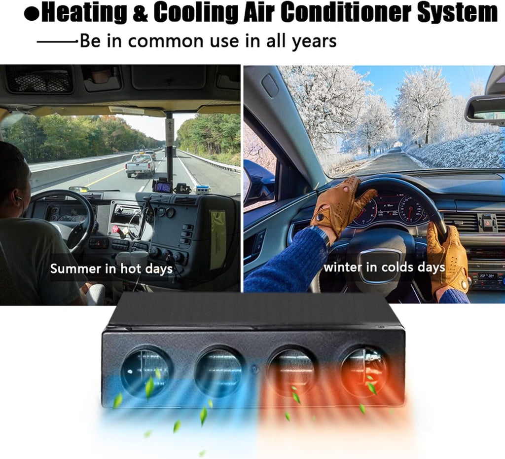 12V DC Under Dash Car Air Conditioner H758438