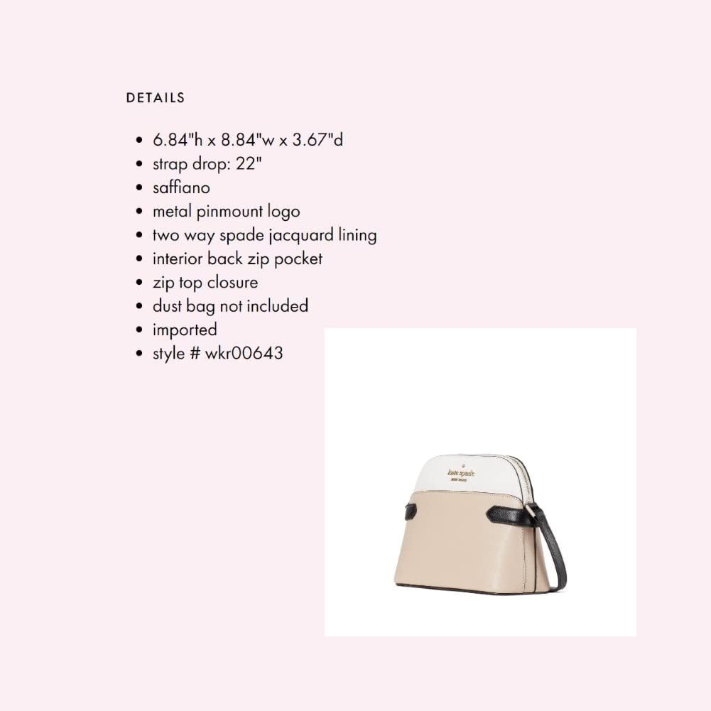 WARM BEIGE MULTI Saffiano Leather Crossbody Bag G550819