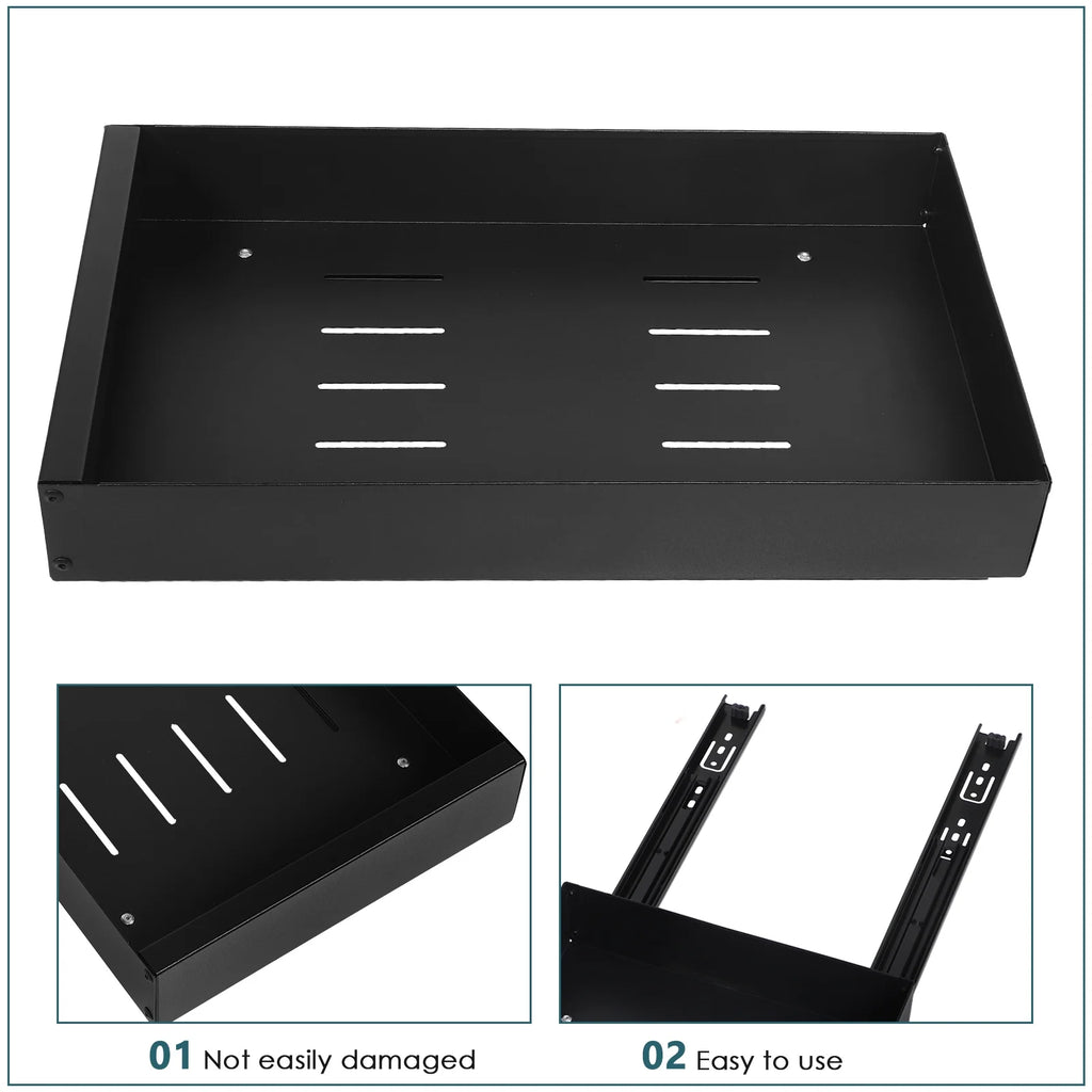 Heavy Duty Pull Out Cabinet Organizer Storage Shelf W62795