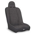 High Back Suspension Seat with Two Neck Slots - All Grey W84842