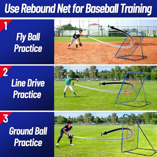 Baseball Rebounder Net 4 x 4.5 FT Z51600