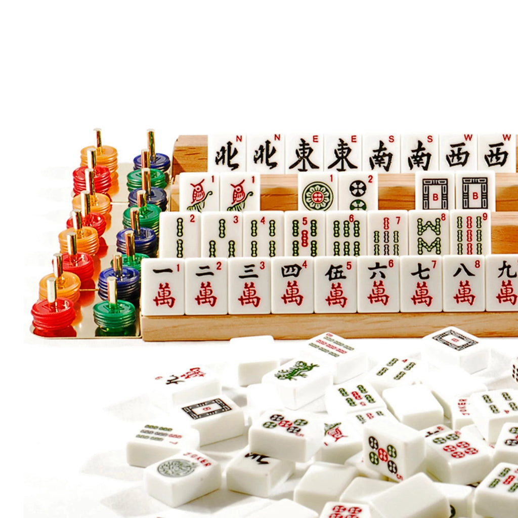Aluminum & Black Mahjong W29011