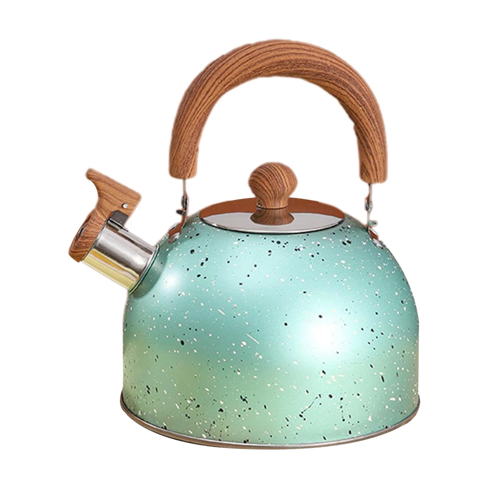 Green Stainless Whistling Water Kettle F934