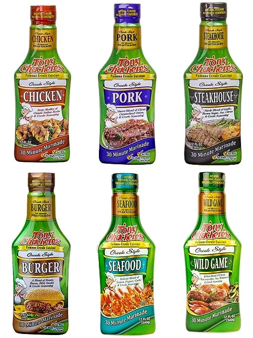6 Pack Bundle Pourable Marinade C8914