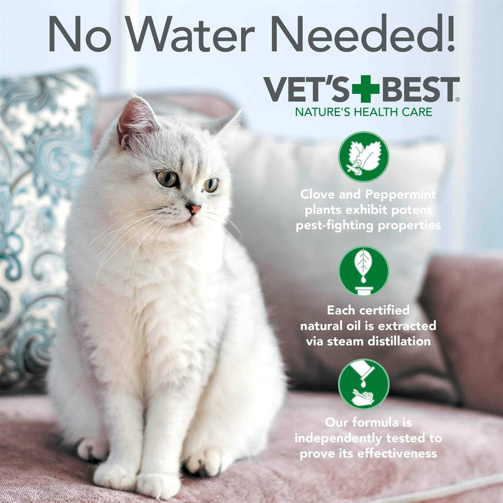 Flea & Tick Waterless Bath for Cats S58318