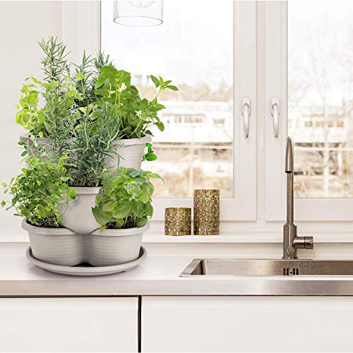 Terracotta 5-Tier Stackable Planter C4321