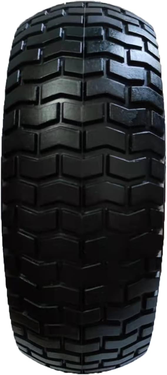 13x5.00-6 Flat Free Lawn Mower Tire and Wheel with 3/4 & 5/8 Bearing, 3” Hub N6064