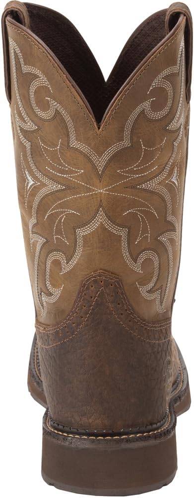 Brown Steel Toe Work Boots O656704