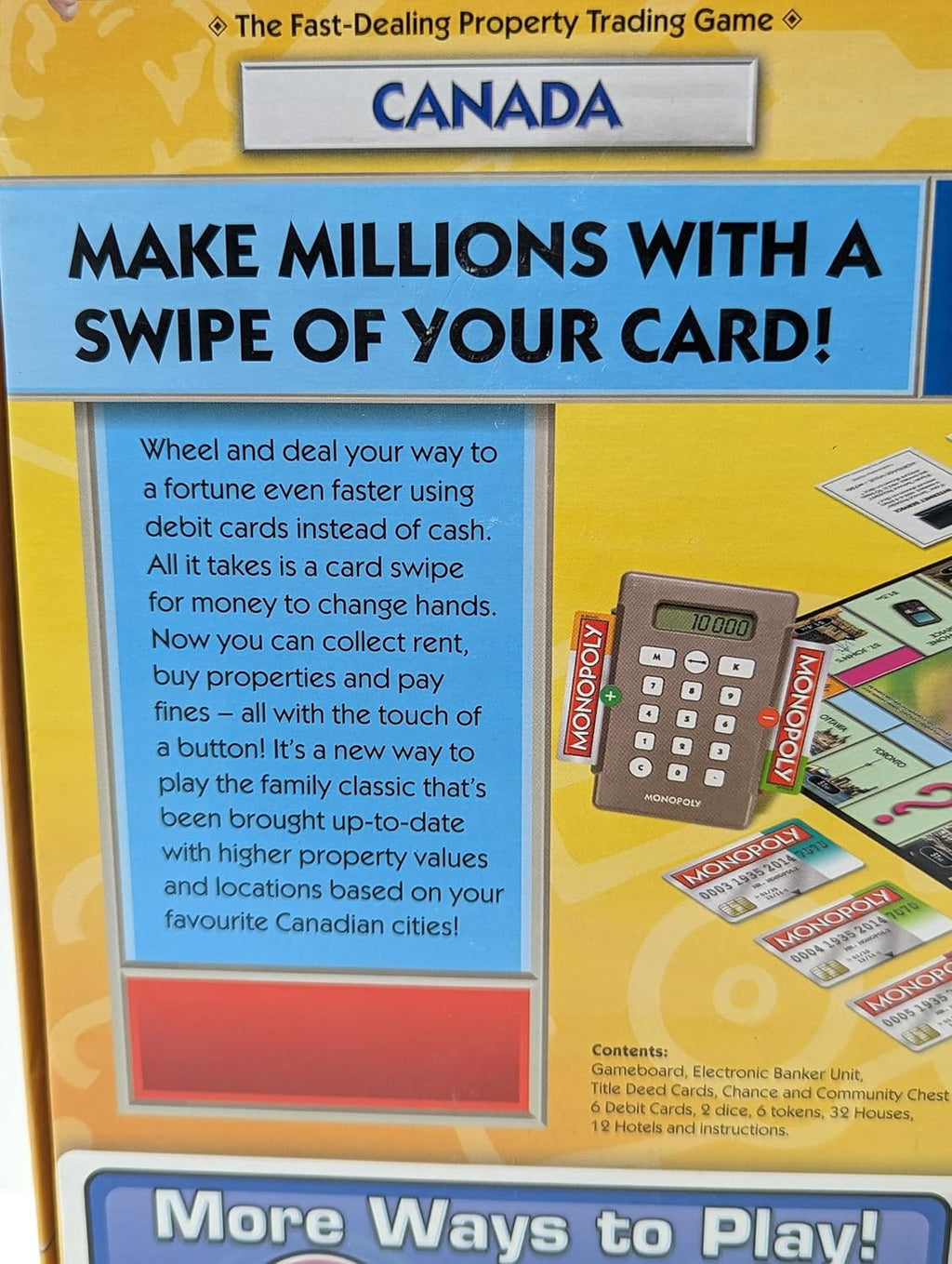 Electronic Banking Edition Board Game N1530