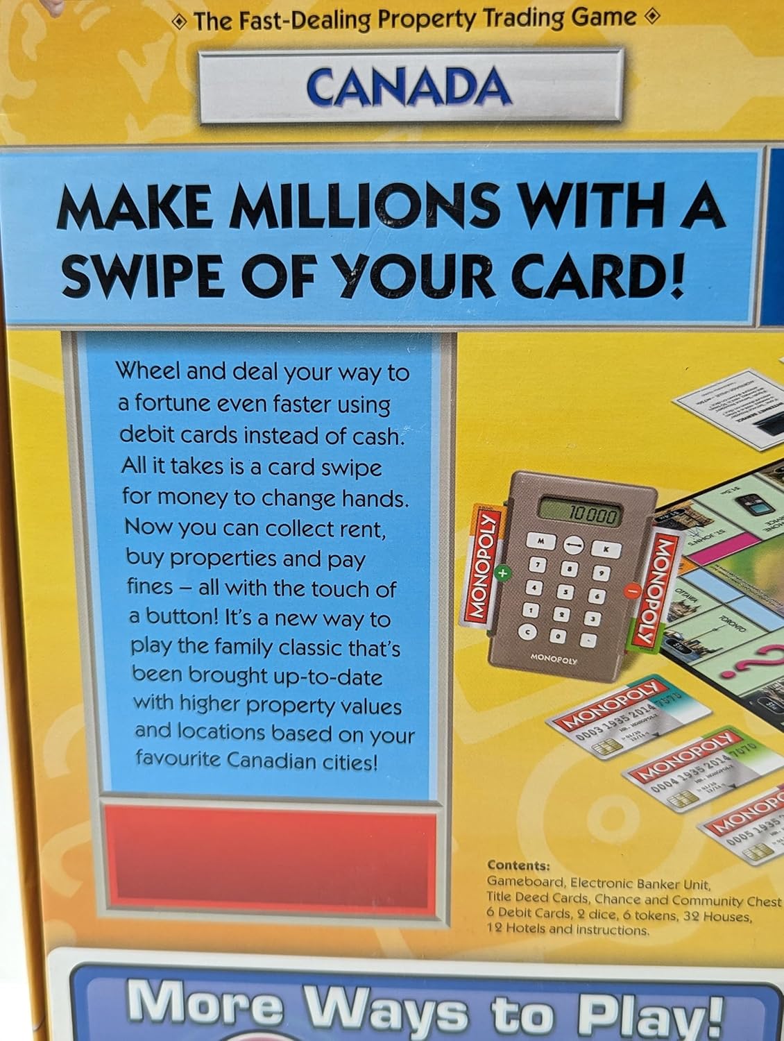 Electronic Banking Edition Board Game N1530