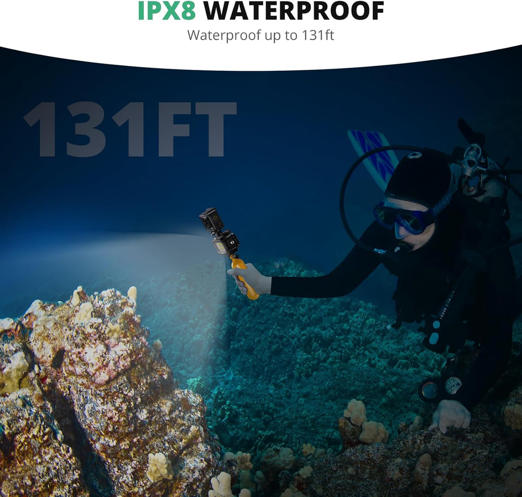 4K30FPS 20MP WiFi Action Camera Waterproof Diving Light C899375