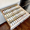 4 Tier 2 Set Expandable Acrylic Spice Drawer Organizer X33302