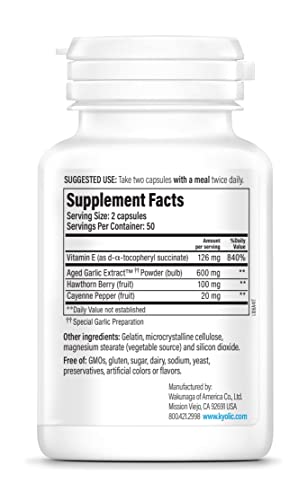 300 Capsules Aged Garlic Extract M863919