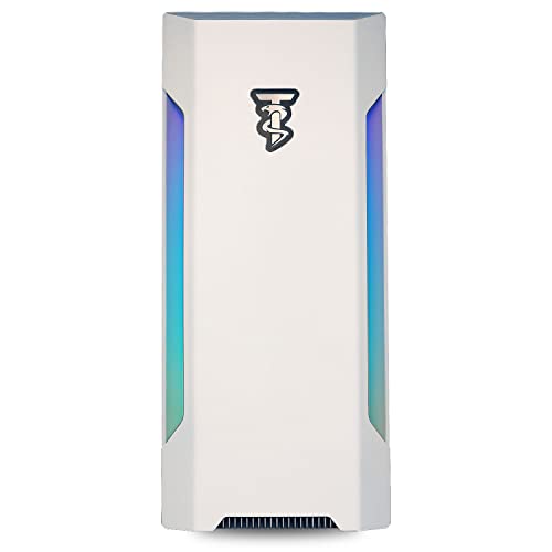 White Gaming PC Desktop Computer N912916