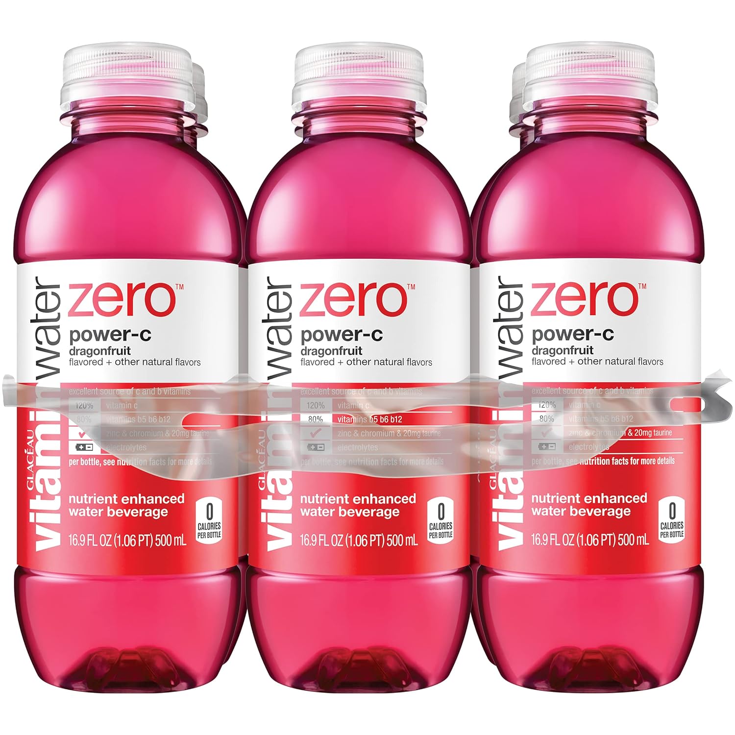 16.9 fl oz 6 Pack Vitaminwater Zero X81900