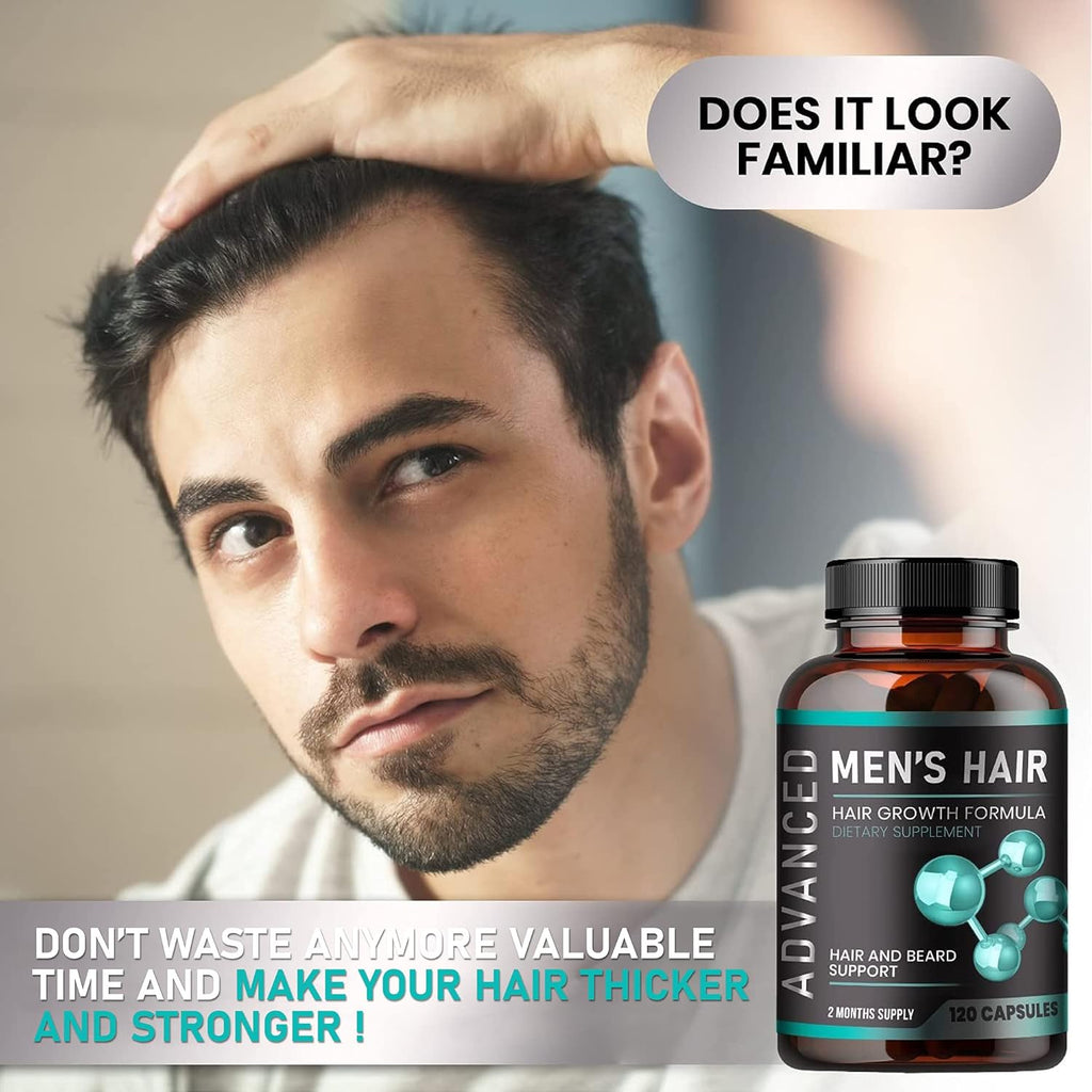 Hair Growth Vitamins, 120 Capsules T6072
