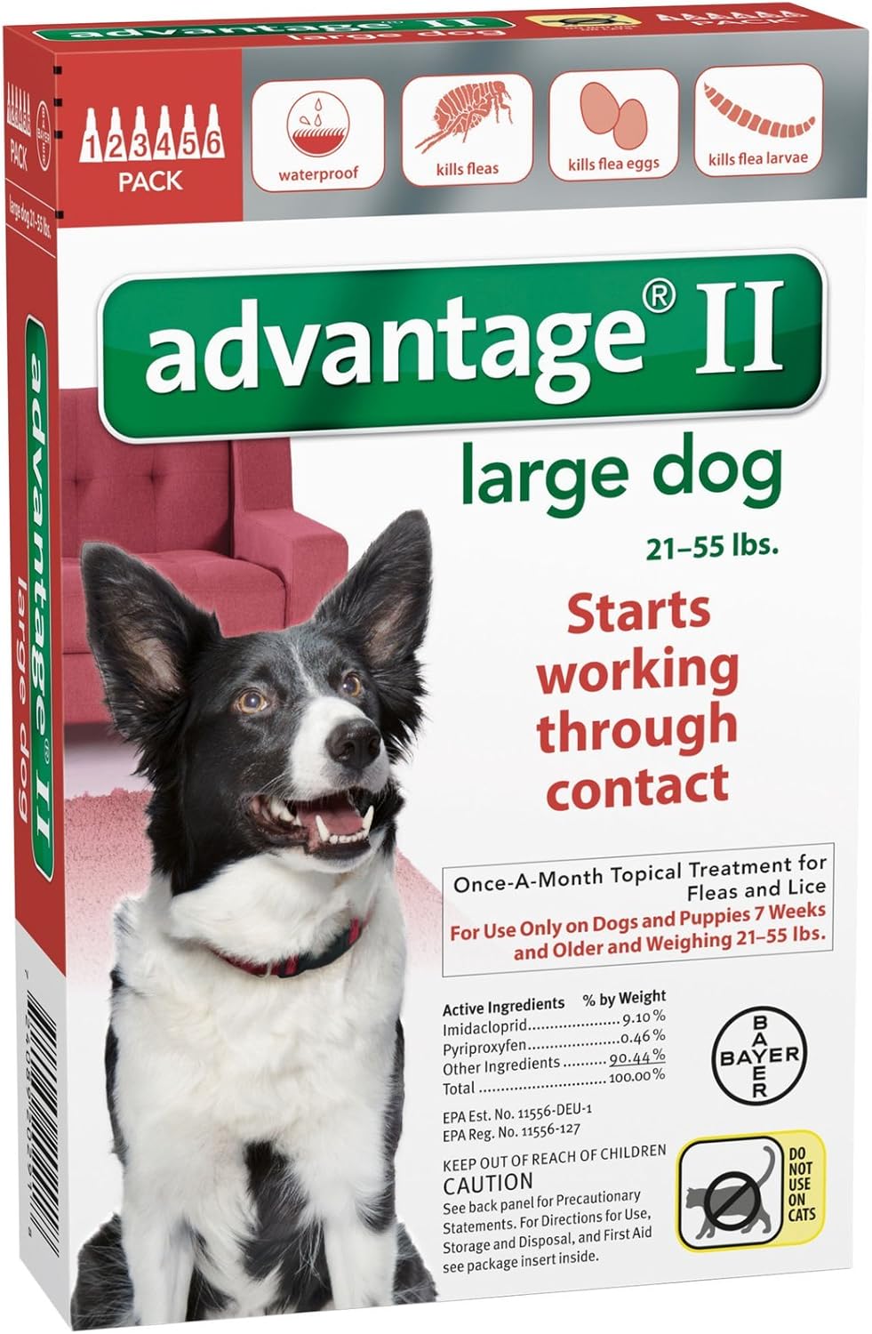 Advantage II Large Dog 6-Pack X899576