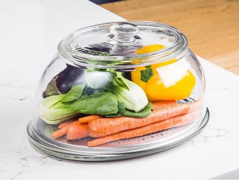 Glass Tabletop Produce Saver C287374