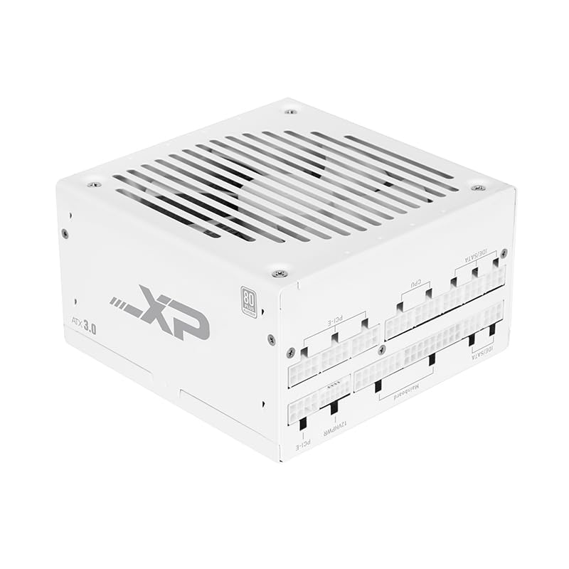 850w White ATX 3.0 PCIE 5.0 80Plus Platinum Full Modular Power Supply V42474