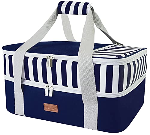 Blue Double Insulated Casserole Carrier Bag I965271