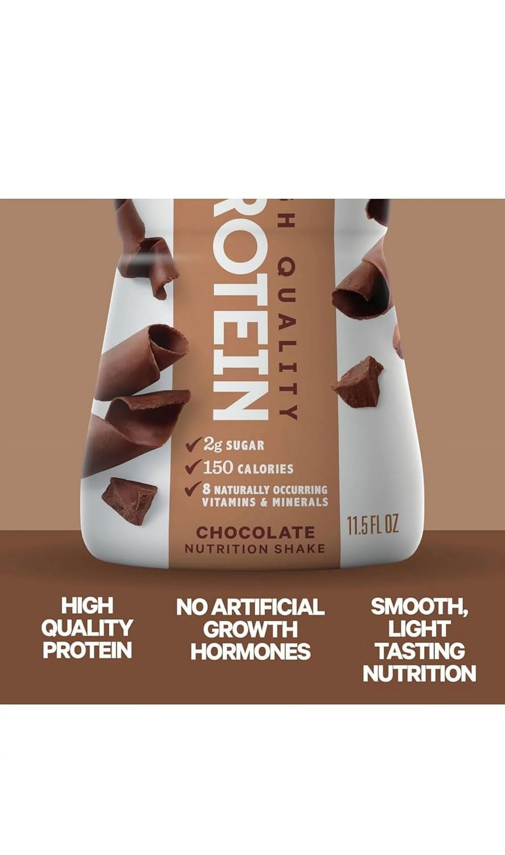 High Protein Chocolate Shake, 12 pk. U10817