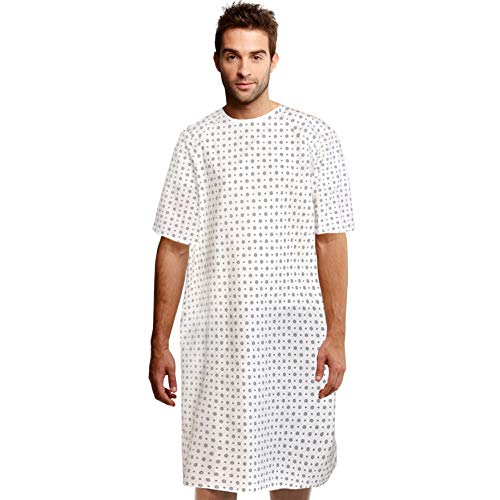 Unisex Patient Gown with Back Ties W208494